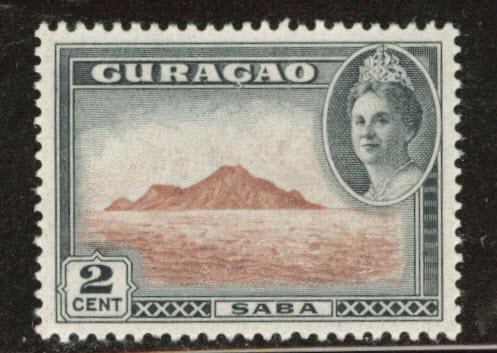 Netherlands Antilles Curacao  Scott 166 MNH* 1943 stamp