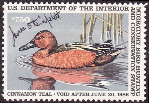 RW52 1985 Federal Duck Stamp Used F-VF