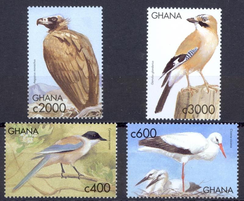 Ghana Sc# 2131-2134 MNH 1999 Birds