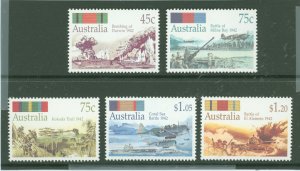Australia  #1253-57