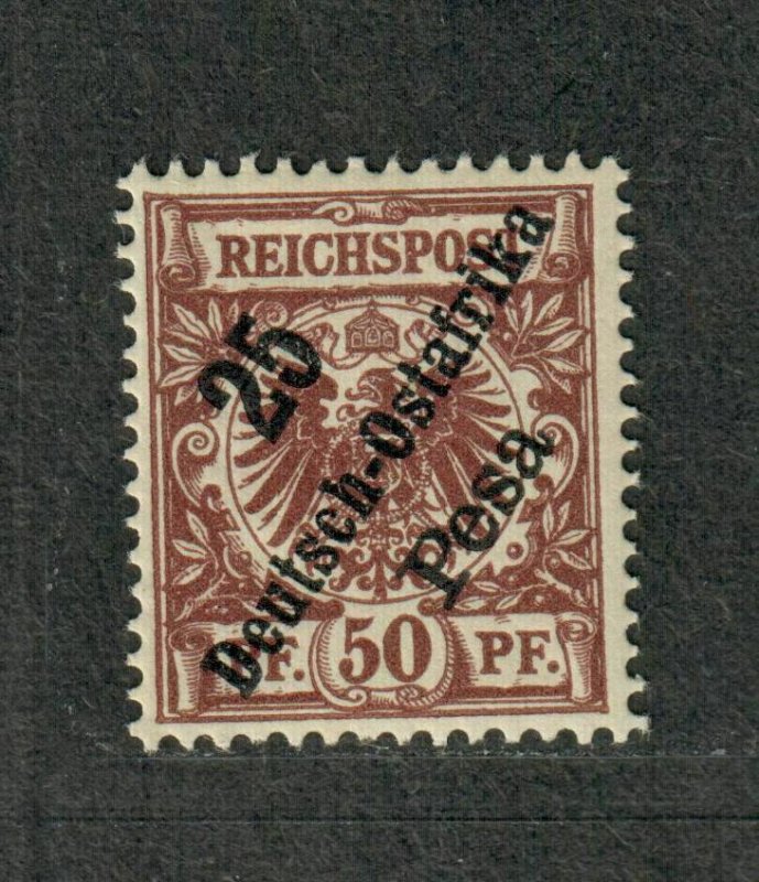 German East Africa Sc#10 M/H/F-VF, Cv. $23