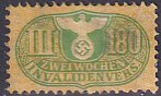 Germany 1939-45 Sc N/L 3rd Reich WW2 Nazi Revenue Invalidenvers 180 Stamp MH