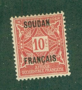 FRENCH SUDAN J2 MH BIN $0.50