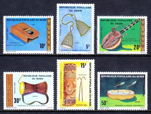 Benin - Scott #460-465 - MNH - Gum bump #465 - SCV $4.55