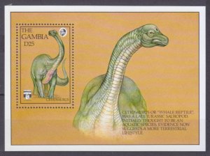 1992 Gambia 1416/B163 Dinosaurs 10,00 €