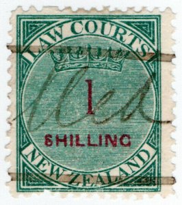 (I.B) New Zealand Revenue : Law Courts 1/-