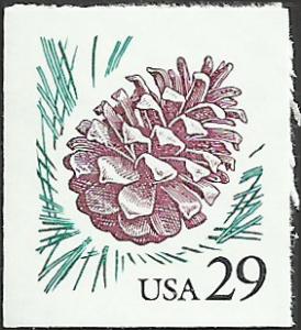 # 2491 MINT NEVER HINGED PINE CONE    
