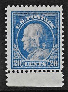 US 1914 Sc. #419 F/VF NH, Cat. Val. $375.00.