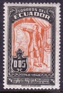 Ecuador,#514,1948,MH,CV$0.40