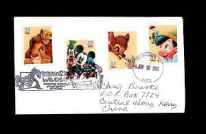 USA Wisconsin Wildlife National Stamp Show 2005 Cartoon stamps postal history