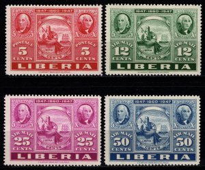 Liberia 1947 US Postage stamps Centenary, Set [Unused]