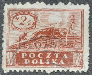 DYNAMITE Stamps: Poland Scott #107  USED
