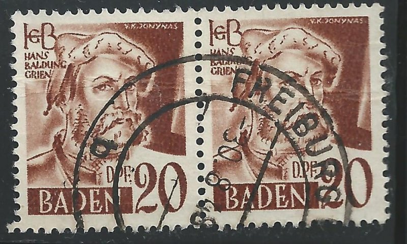 Germany #5N21 20dpf Hans Baldung Grien