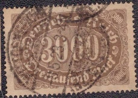 Germany 206 1923 Used