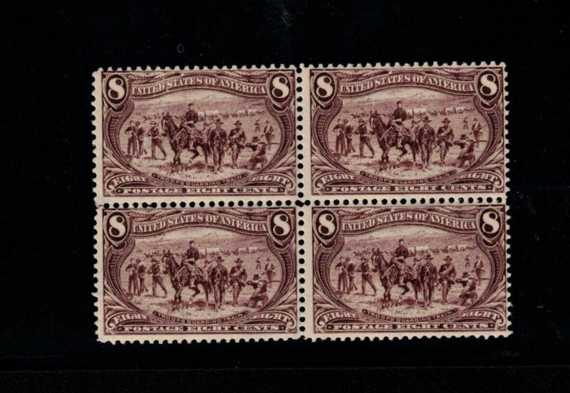 USA #289 Mint Fine Never Hinged Block