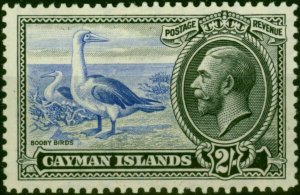 Cayman Islands 1935 2s Ultramarine & Black SG105 Fine LMM (2)