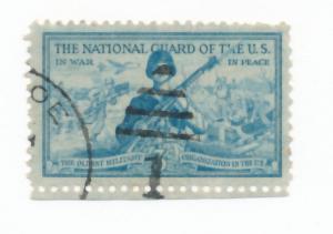 USA 1953 - Scott 1017 used - 3c, National Guard