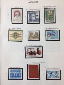 Austria 1980/85 Space Art Sheets MNH (Apx 125+Items) AB2548