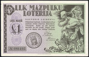 Latvia Early Lottery Ticket XF