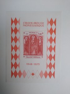 large item Monaco 964 mint souv sheet CG: CV 10