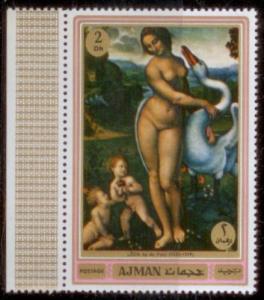 Ajman 1970 Mi# 555 Leda MNH  (may not have tab) L395