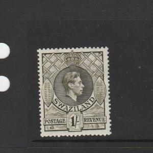 Swaziland 1938/54 P13.5 x 13 1/- MM SG 35