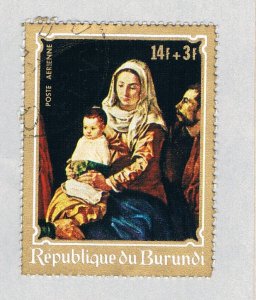 Burundi CB12 Used Virgin and Child 1970 (BP63003)