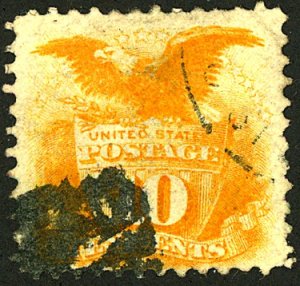 U.S. #116 USED WITH APS CERT 