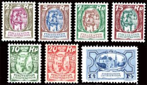 Scott #74-8 Peasants MNH