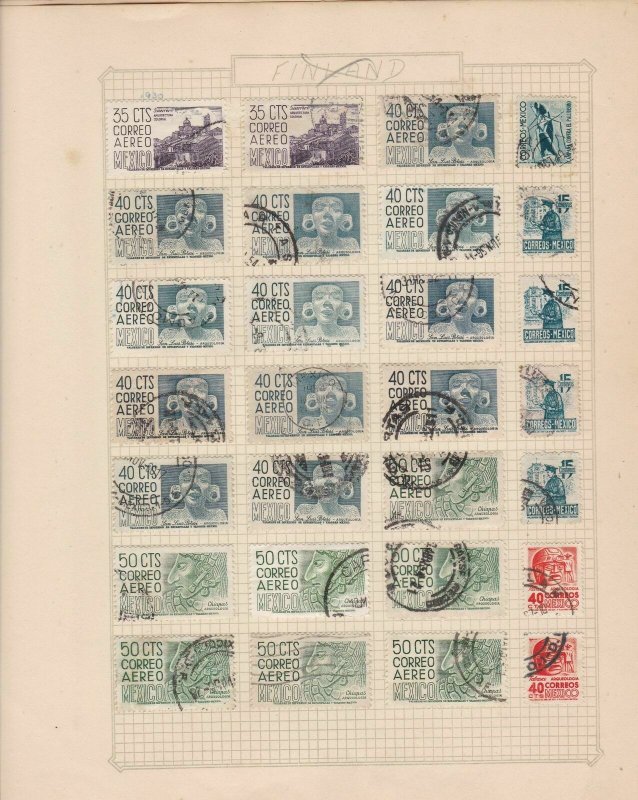 mexico stamps page ref 17137