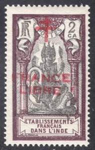 FRENCH INDIA SCOTT 157