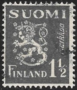 Finland Scott # 170A Used. All Additional Items Ship Free.