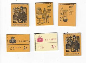 GREAT BRITAIN FULL BOOKLET COLLECTION MNH