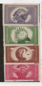 Romania B314-B317 Set Mint hinged