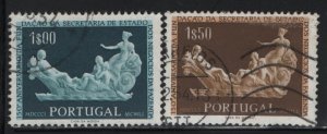 PORTUGAL, 792-793, USED, 1954, ALLEGORY