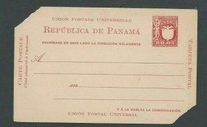 Ca 1928 Panama 2c Red Mint Vertical Edges Gone