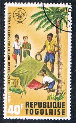 Togo 841 Used Boy Scouts (BP11010)