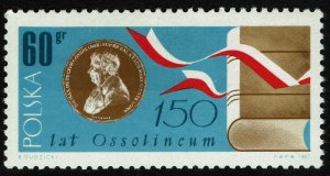 Poland #1559  MNH - Ossolinski Medal (1967)