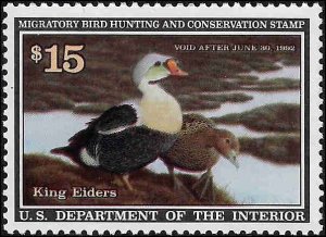 RW58 Mint,OG,NH... SCV $30.00