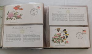 1978 National Audubon Society Fleetwood Event Covers 50 State Birds & Flowers