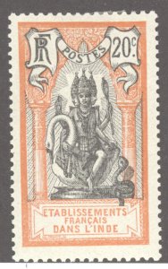 French India, Scott #35, MH