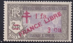 French India 1943 Sc 206 MNH**