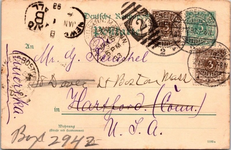 Germany 1893 Postcard - Dusseldorf - F62487
