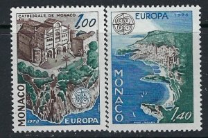 Monaco 1113-14 MLH 198 Europa  (ak3085)