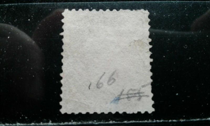 US #166 used tear e195.4262