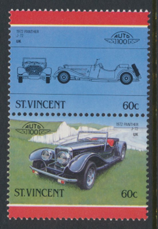 St Vincent  Sc# 908 MNH Classic Cars  see details & scan