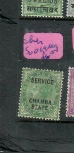 INDIA  CHAMBA  (PP2911B)    QC  1/2A  SG O19    MOG 