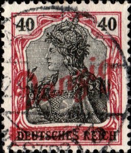 DANZIG - 1920 (?2.9)  MARIENBURG / (WESTPR.) 3  date stamp (Wolff 1) on Mi.38b