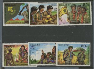 Belize #638-643 Mint (NH) Single (Complete Set) (Scouts)