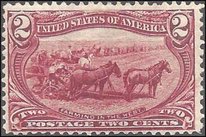 286 Mint,OG,HR... SCV $25.00